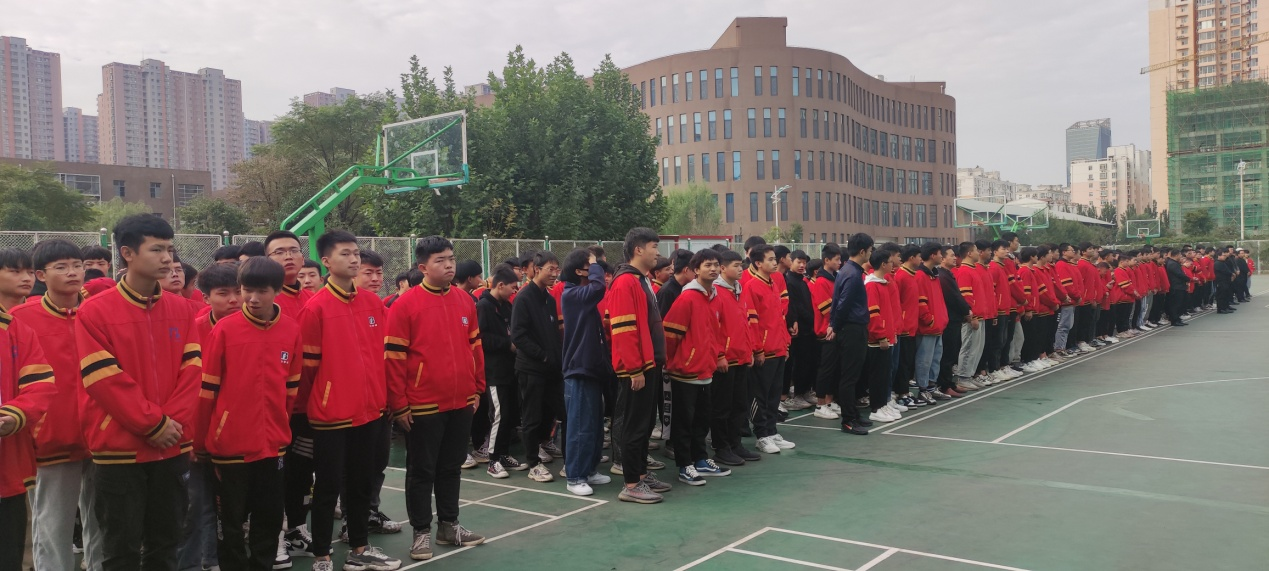 邯郸北方学校校园篮球赛
